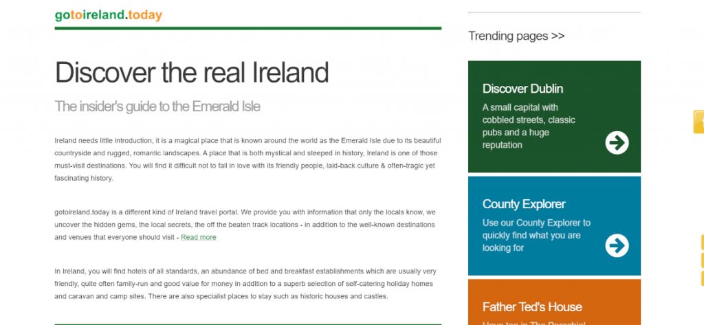 Go to Ireland